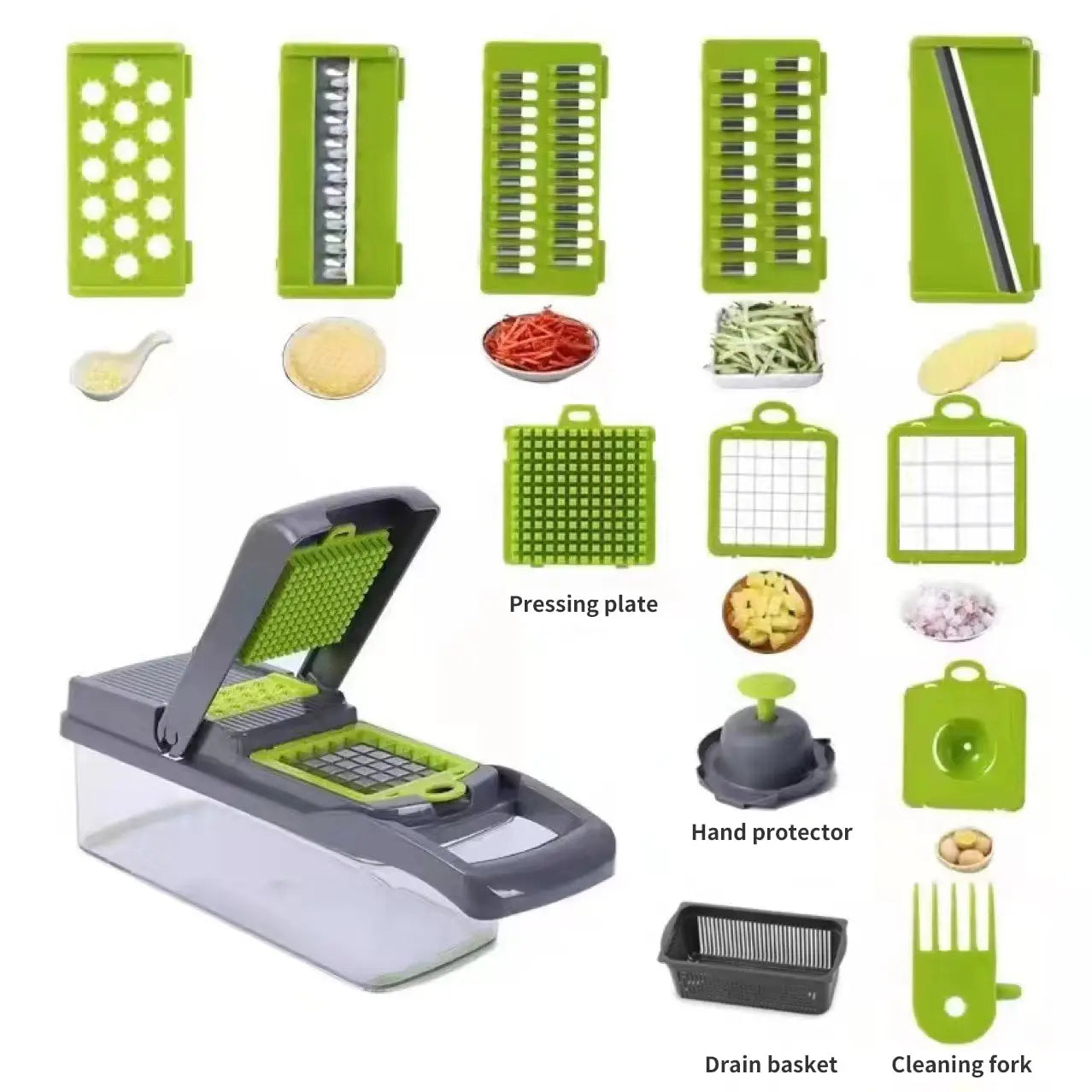 12-in-1 Vegetable Chopper & Slicer