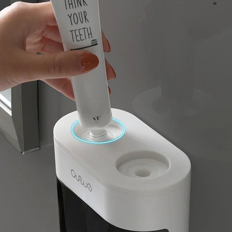 Toothbrush & Toothpaste Station