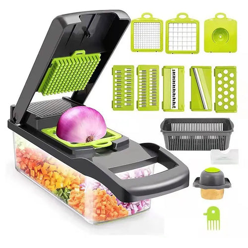 12-in-1 Vegetable Chopper & Slicer