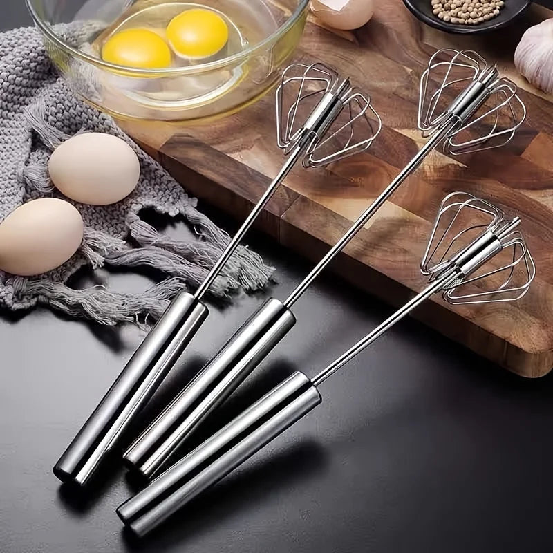 Stainless Steel Push Whisk