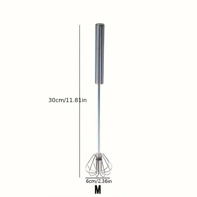 Stainless Steel Push Whisk