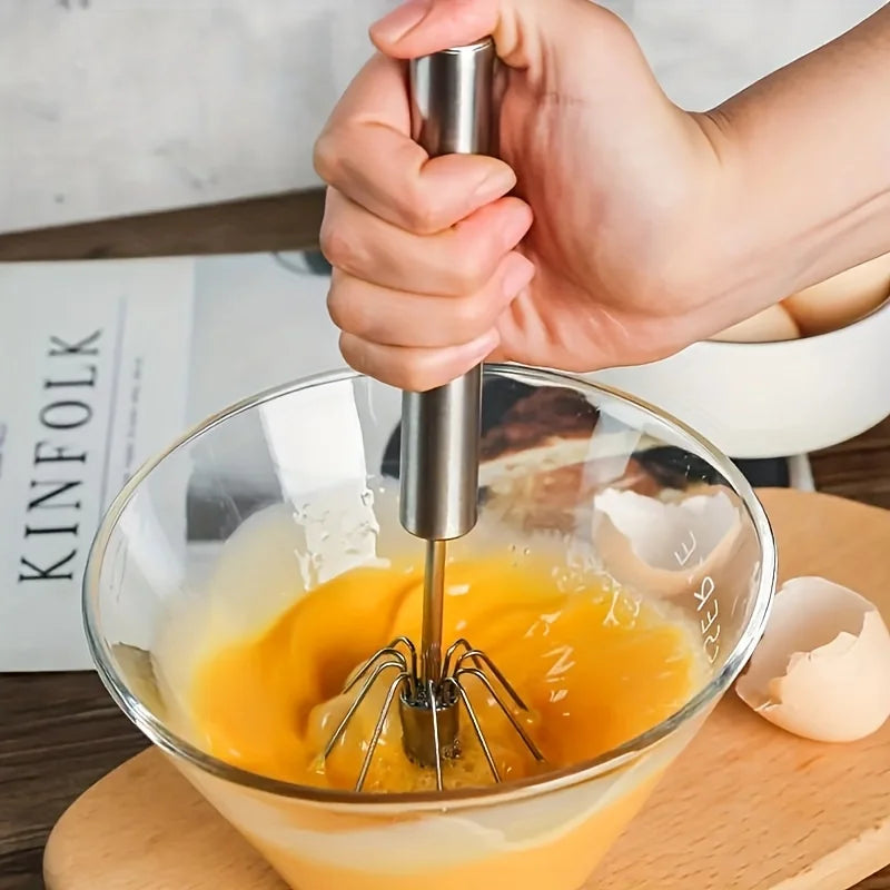 Stainless Steel Push Whisk